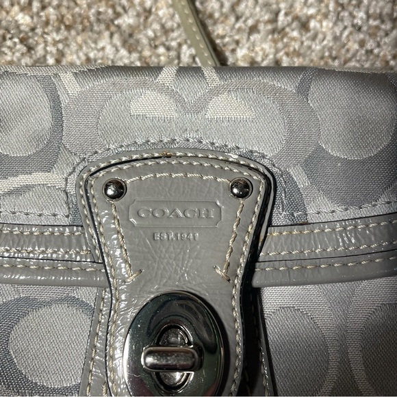 Grey Coach Purse - Picture 3 of 5
